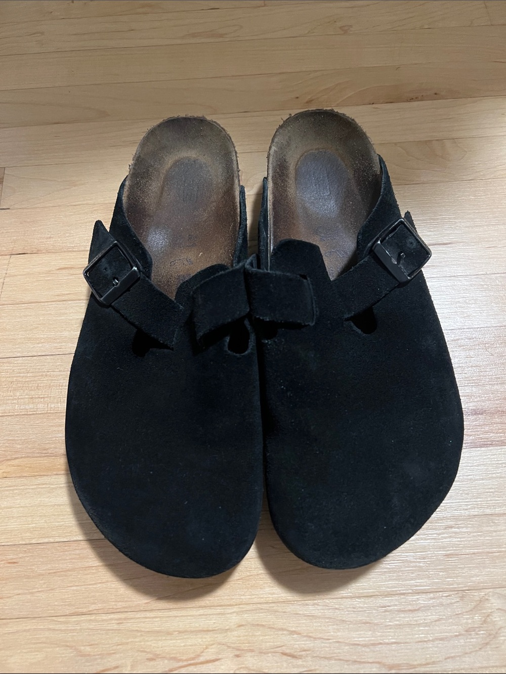 Birkenstock Boston Clogs Black Soft